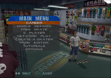 Tony Hawk's Pro Skater 3 (Japan) screen shot title